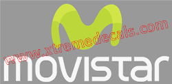 Movistar Decal with Logo